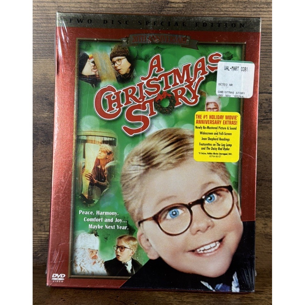 A Christmas Story DVD 2003 Two-Disc Special Edition 20th Anniversary NEW SEALED